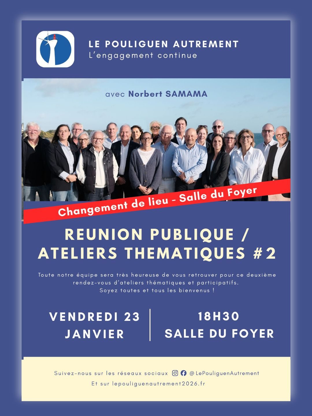 REUNION PUBLIQUE NORBERT SAMAMA